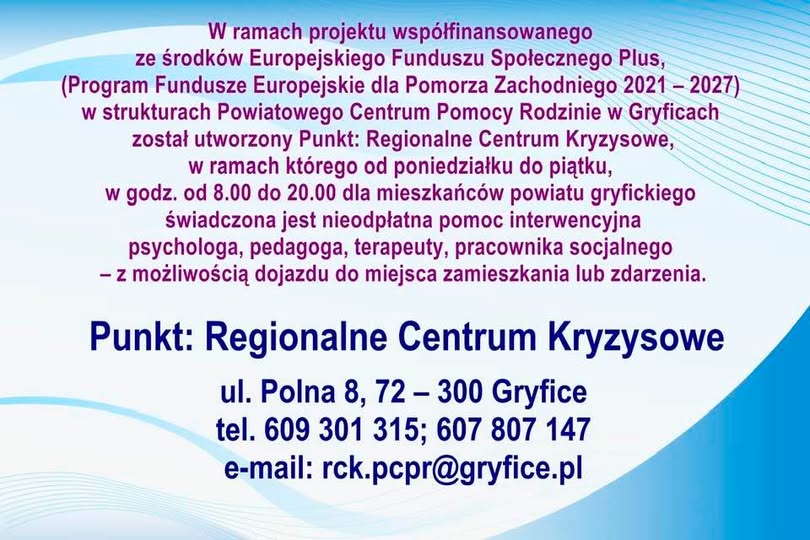 Informacja Regionalne Centrum Kryzysowe
