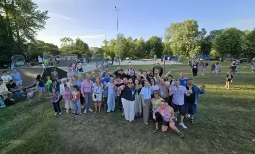 Zbiórka uczestników pikniku