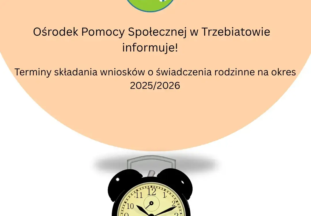 Zdjęcie do Terminy składania wniosk&oacute;w o świadczenia rodzinne na okres 2025/2026