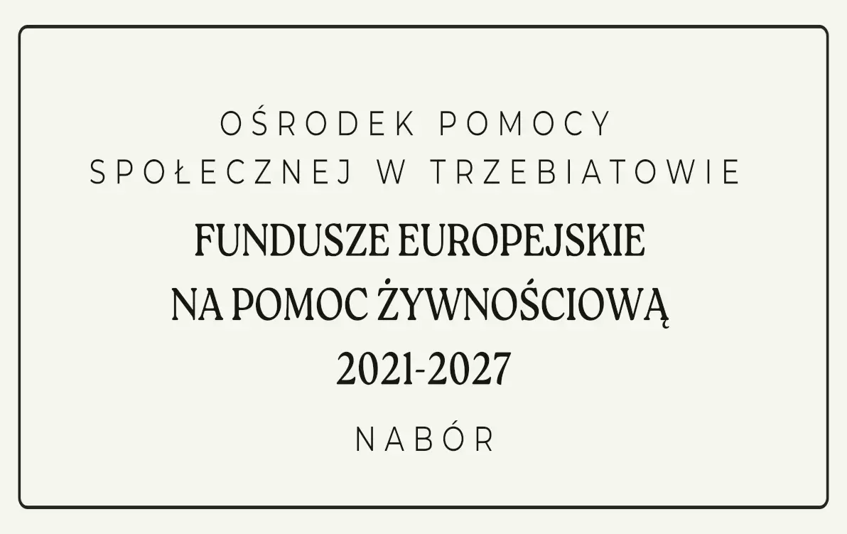 Zdjęcie do Rekrutacja FEPŻ - Podprogram 2024