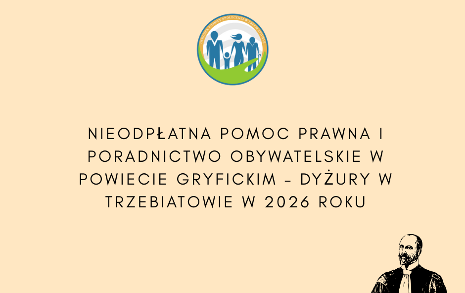 Zdjęcie do Nieodpłatne poradnictwo prawne w Ośrodku Pomocy Społecznej 