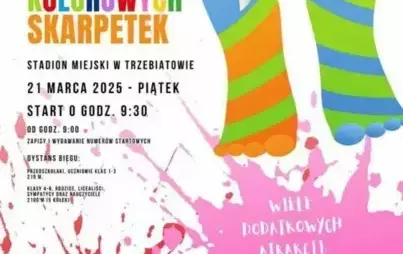 Zdjęcie do Bieg kolorowych skarpetek 2025