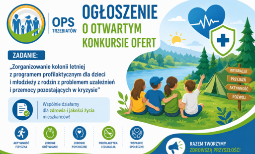 Zdjęcie do Ogłoszenie o otwartym konkursie ofert na realizację zadań z zakresu zdrowia publicznego
