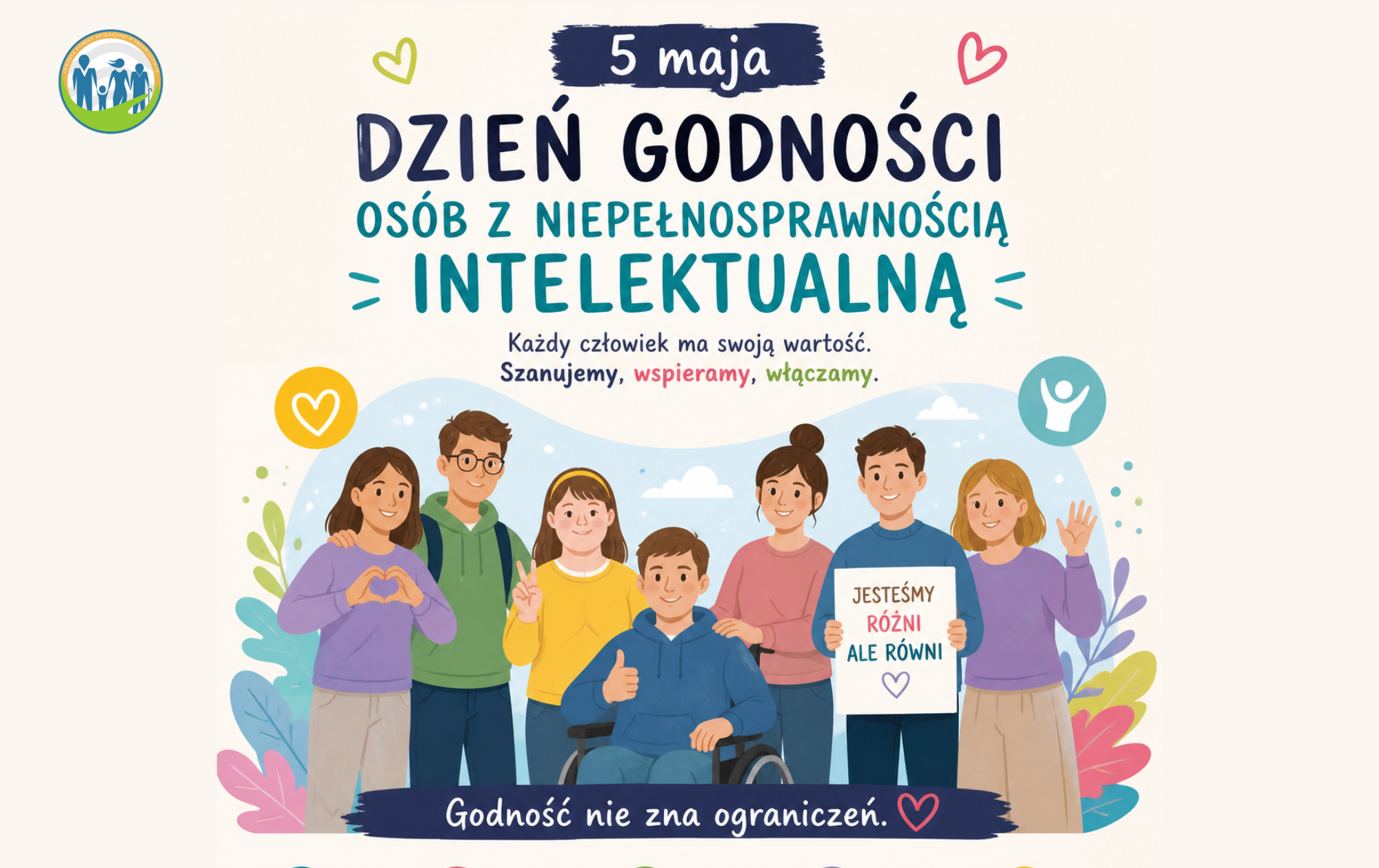 Zdjęcie do 5 maja &ndash; Europejski Dzień Walki z Dyskryminacją Os&oacute;b Niepełnosprawnych oraz Dzień Godności Os&oacute;b z Niepełnosprawnością Intelektualną